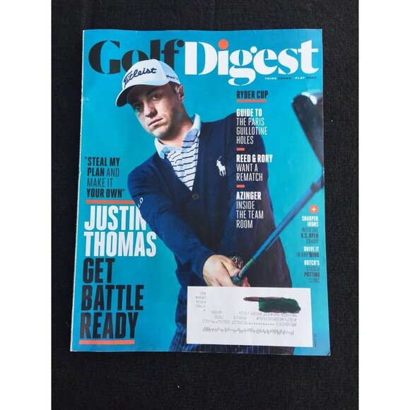 Golf Digest Magazine 2018 Lot Of 9 Tiger, Fleetwood, Xander Breed Spieth Hideki - Picture 2 of 16